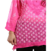 Ada Hand Embroidered Pink Georgette Chikankari Top